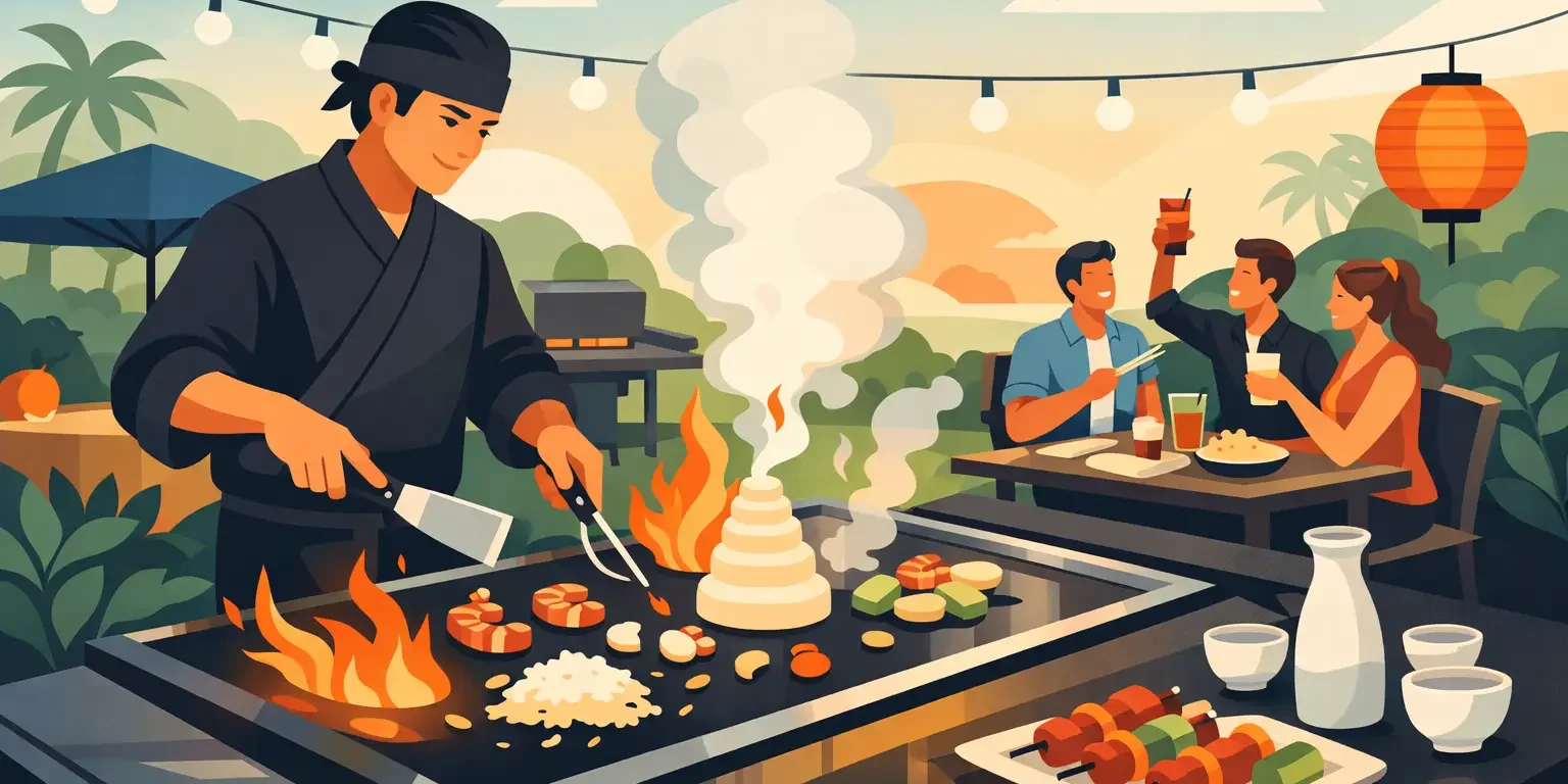 11 Backyard Hibachi Party Ideas That Work 11 Backyard Hibachi Party Ideas That Work