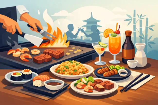 12 Hibachi Party Menu Ideas That Work