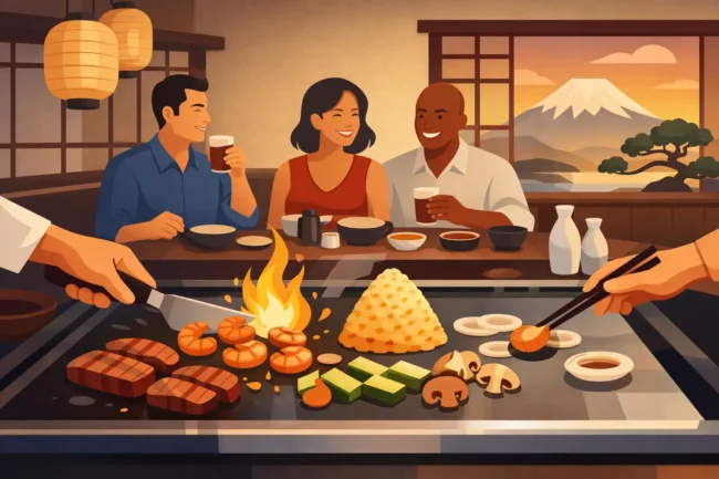 How to Host a Hibachi Dinner Party at Home