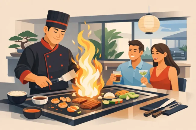 Private Chef Hibachi Party at Home