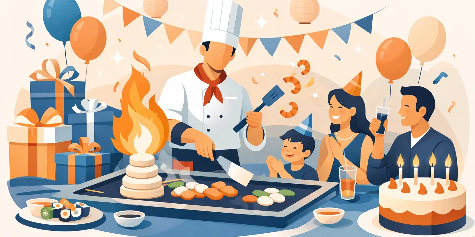 Birthday Hibachi Party Packages Made Easy