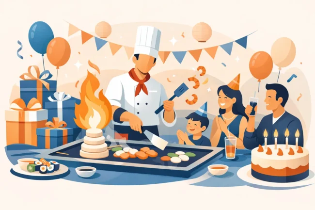 Birthday Hibachi Party Packages Made Easy