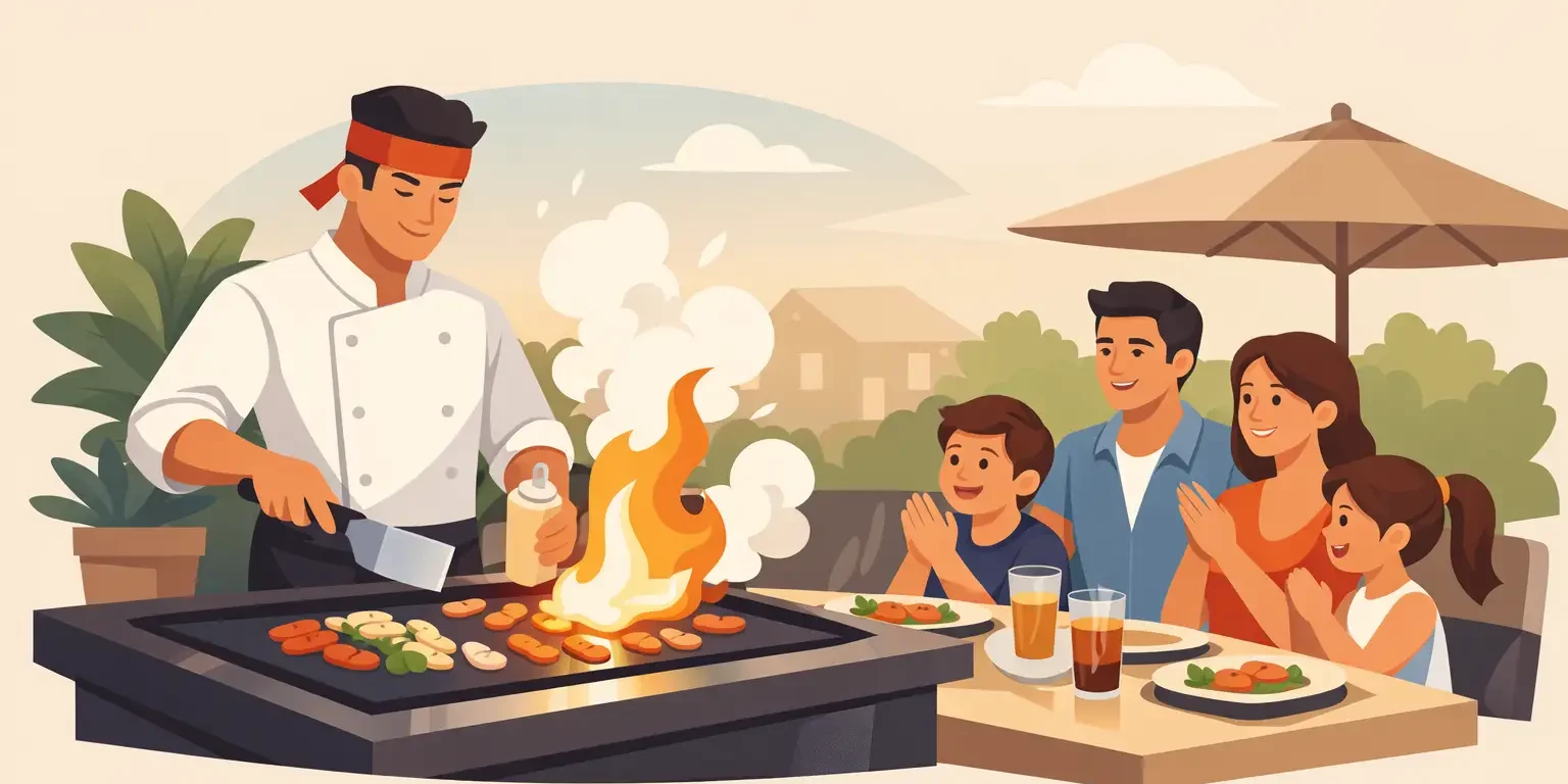Hibachi Catering for Families Made Easy
