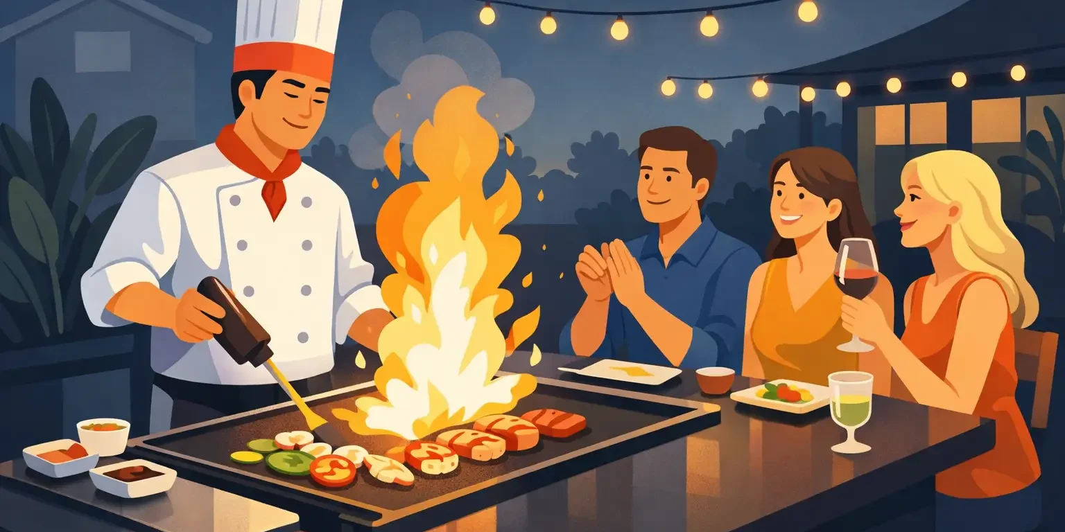Hire Hibachi Chef Near Me for Home Parties