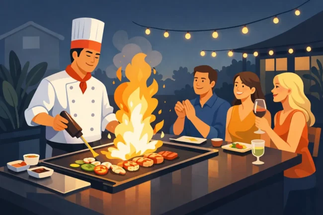 Hire Hibachi Chef Near Me for Home Parties
