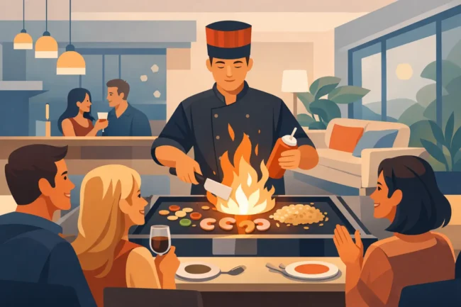 How Private Hibachi Works for Home Parties