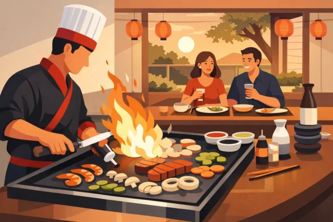 How to Host Hibachi Party at Home