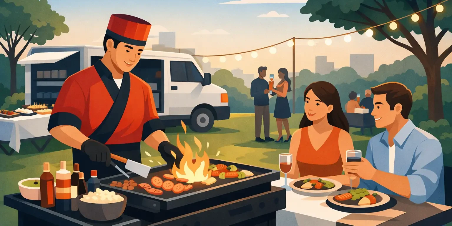 Mobile Hibachi Catering for Easy Parties