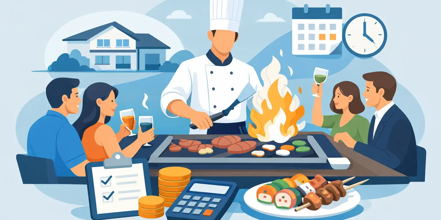 Private Hibachi Party Pricing Explained