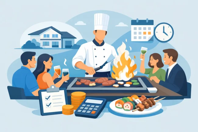 Private Hibachi Party Pricing Explained
