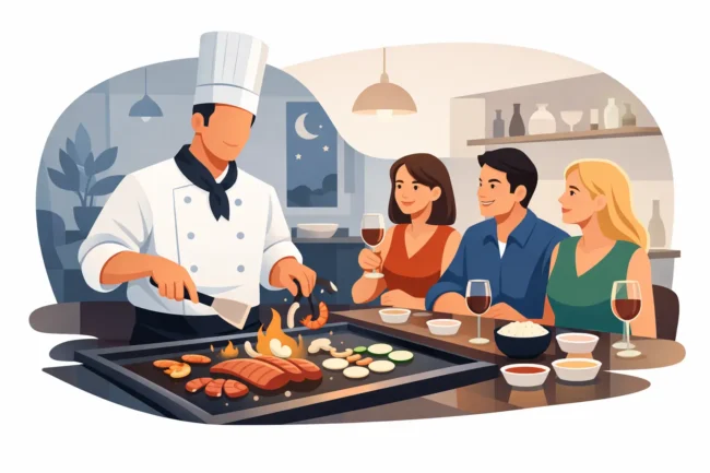 Teppanyaki Chef for Home Parties