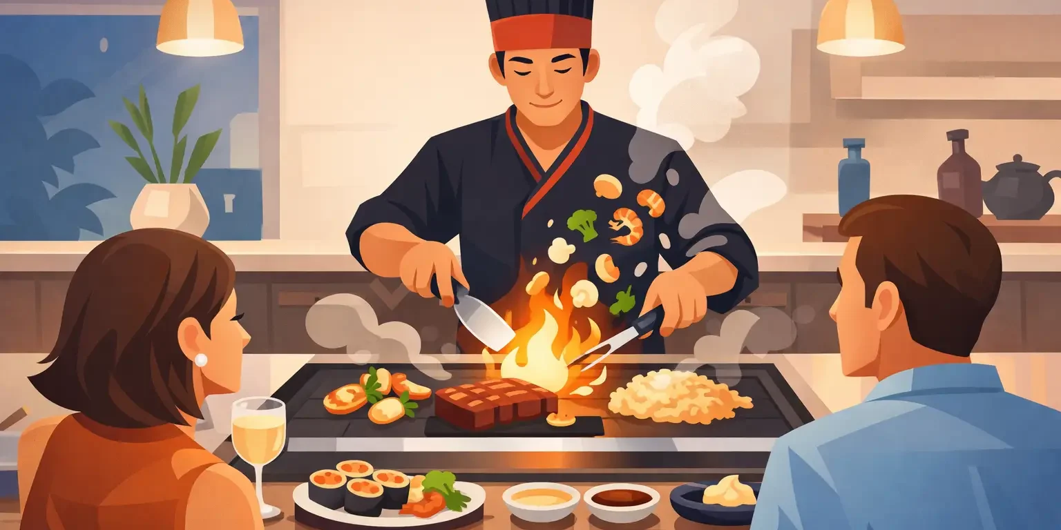 What a Home Hibachi Chef Experience Is Like