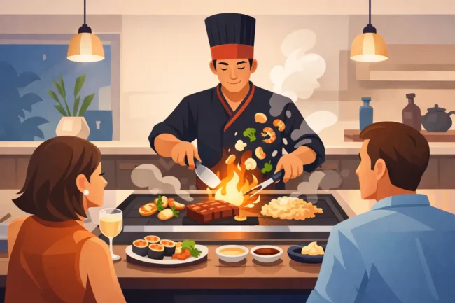 What a Home Hibachi Chef Experience Is Like