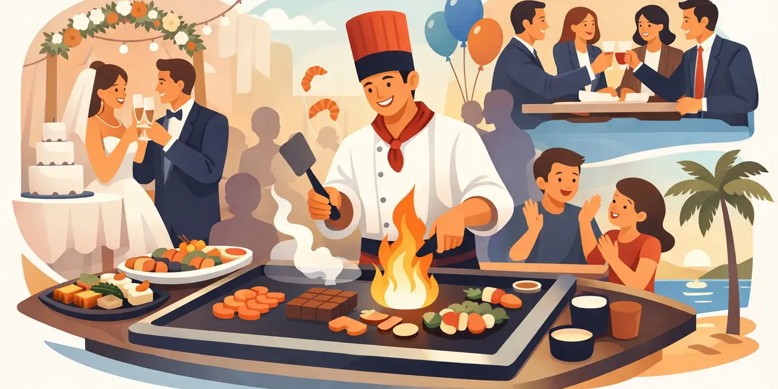 10 Best Occasions for Hibachi Catering