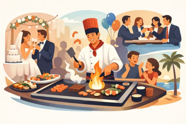 10 Best Occasions for Hibachi Catering