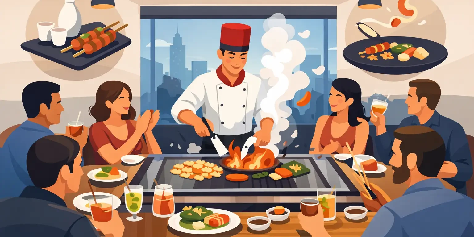Hibachi Party for Large Groups Made Easy