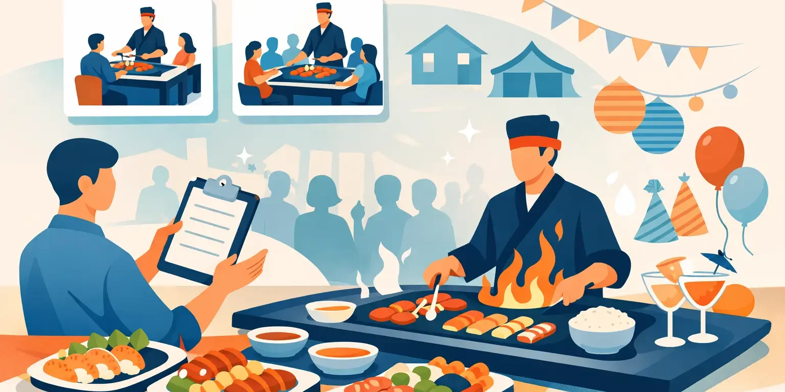 How to Choose a Hibachi Package for a Party