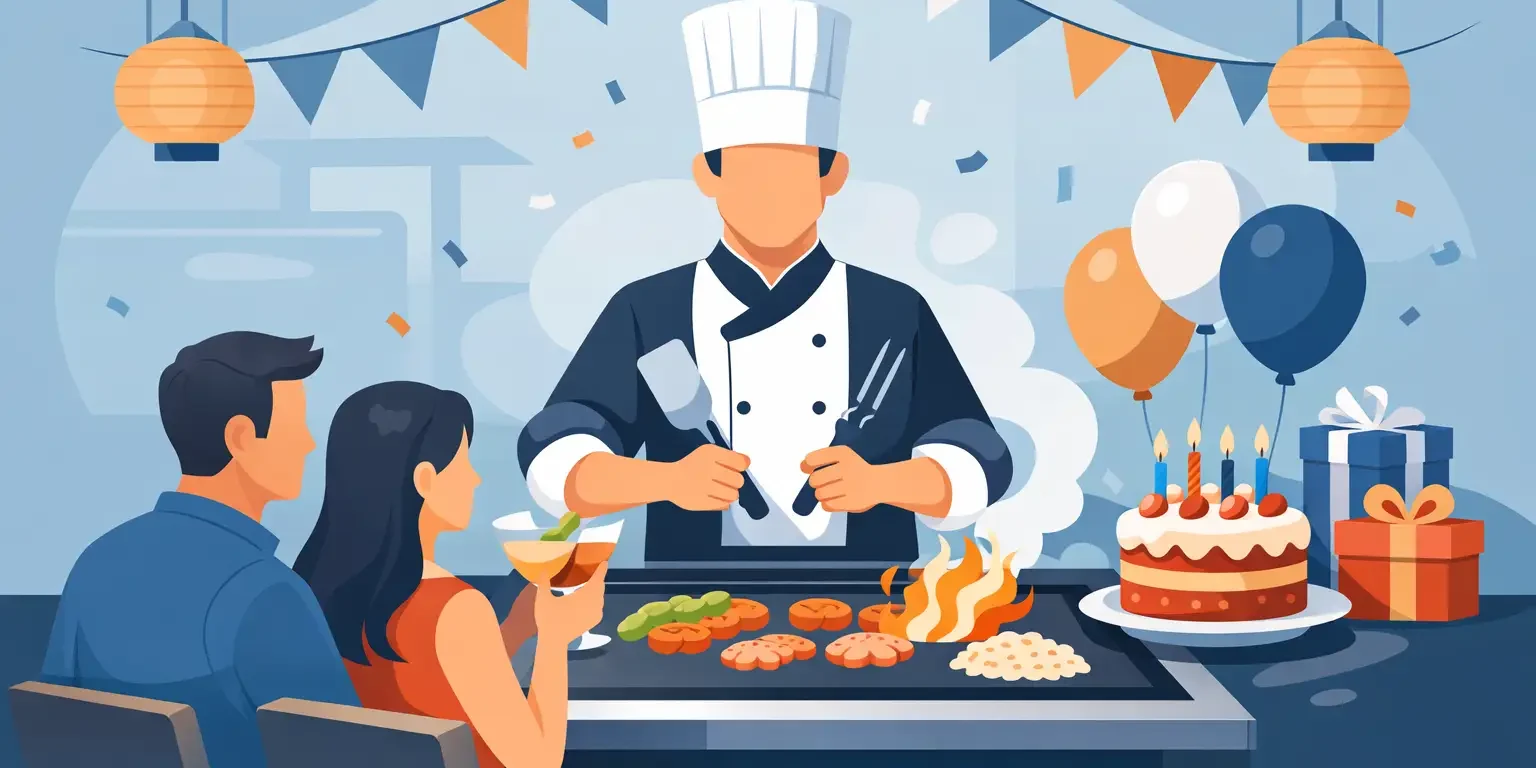 How to Plan a Teppanyaki Birthday Party