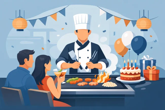 How to Plan a Teppanyaki Birthday Party