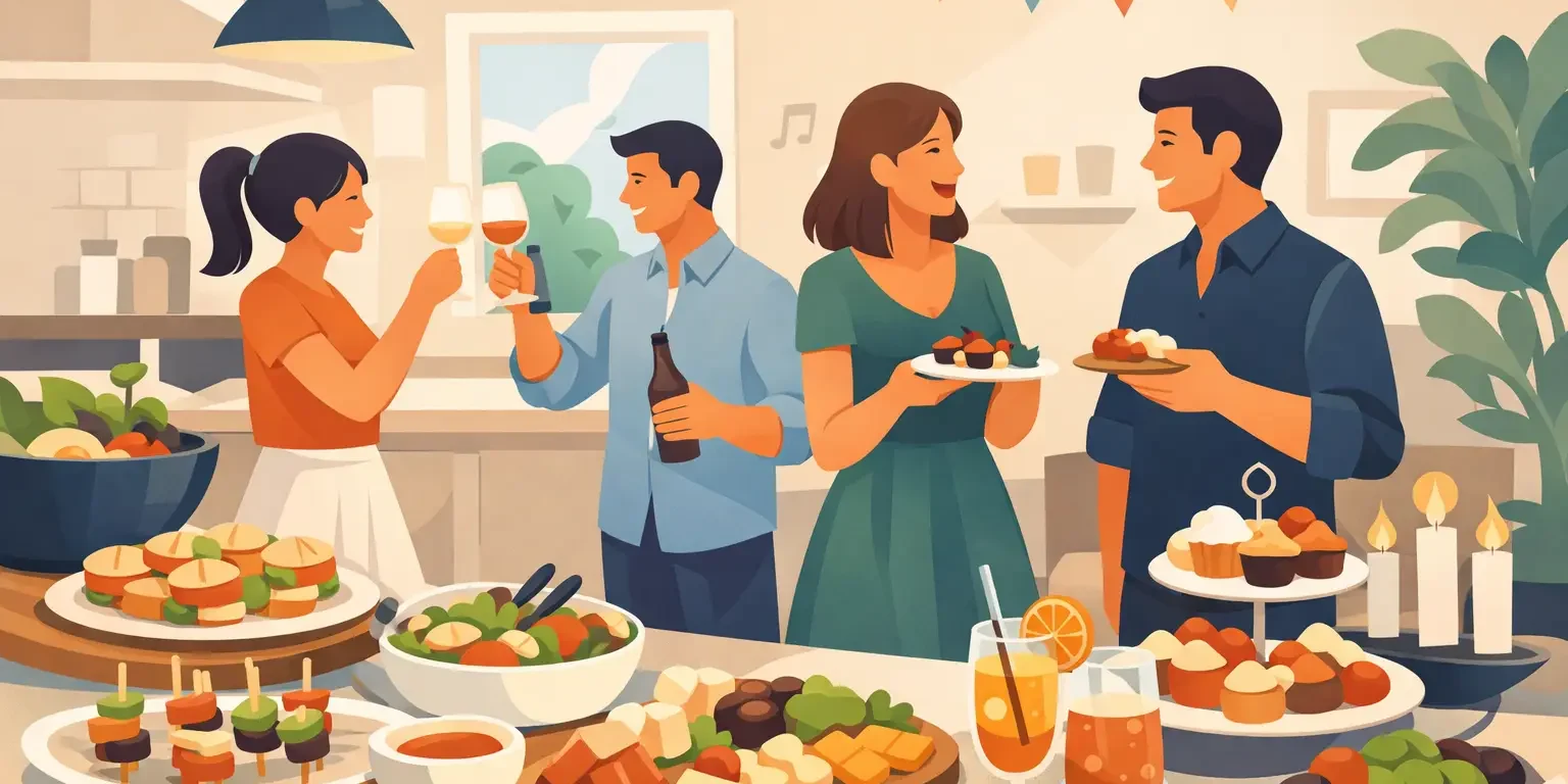 Small Party Catering at Home Made More Fun