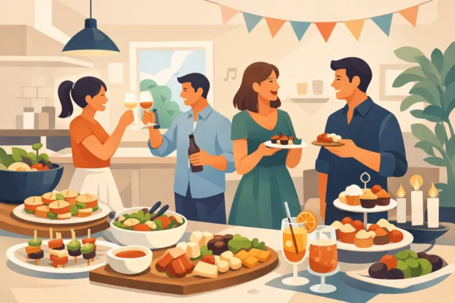 Small Party Catering at Home Made More Fun