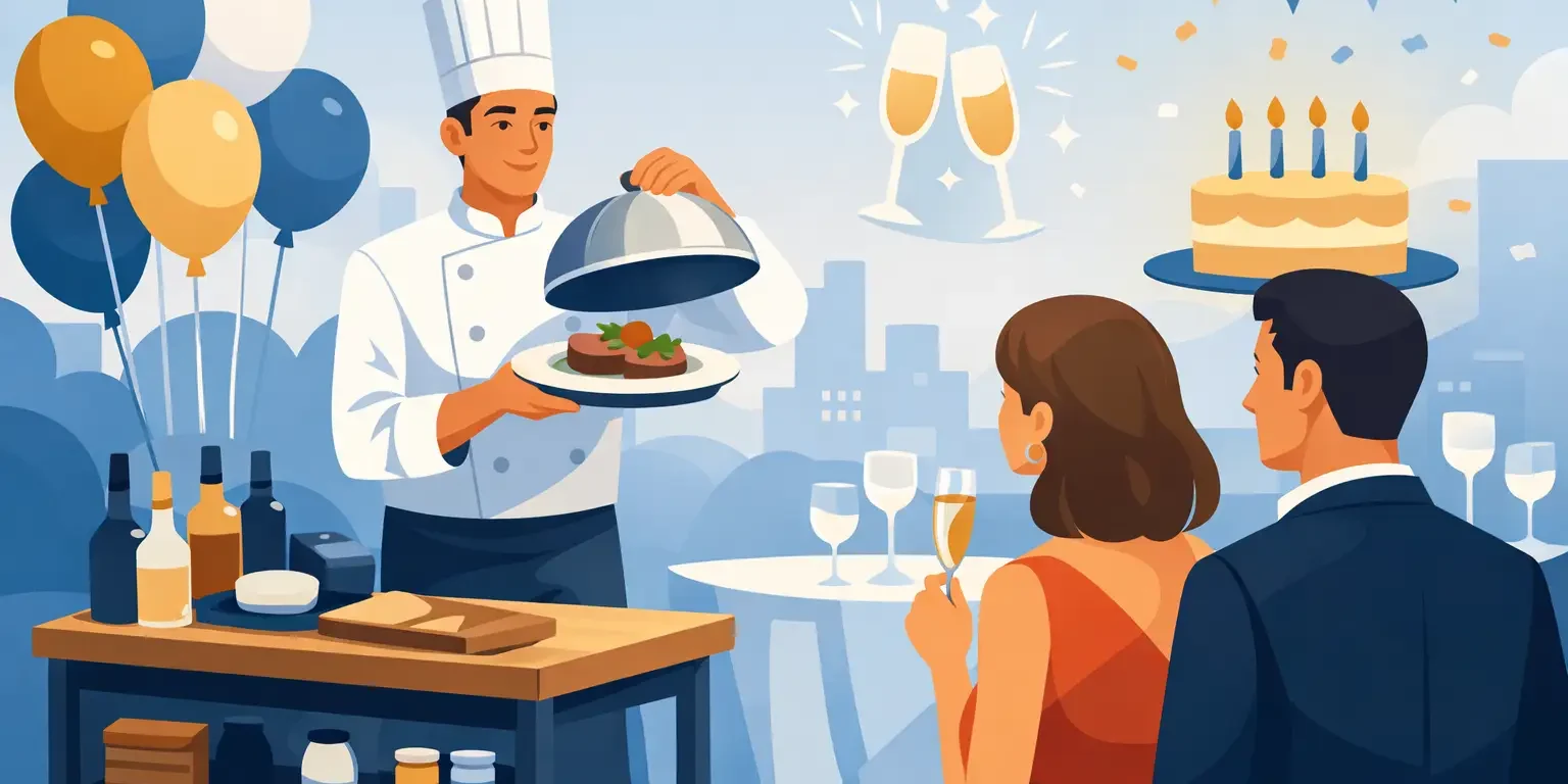 Why a Mobile Chef for Milestone Birthdays Works