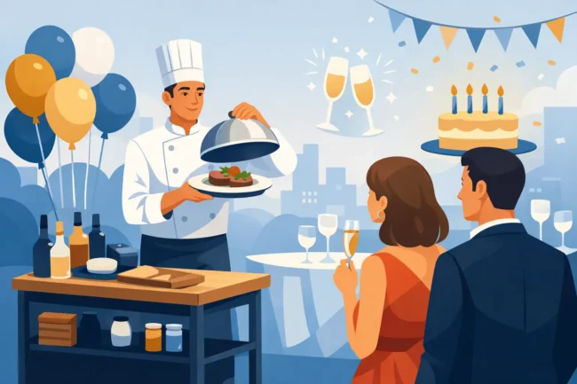 Why a Mobile Chef for Milestone Birthdays Works