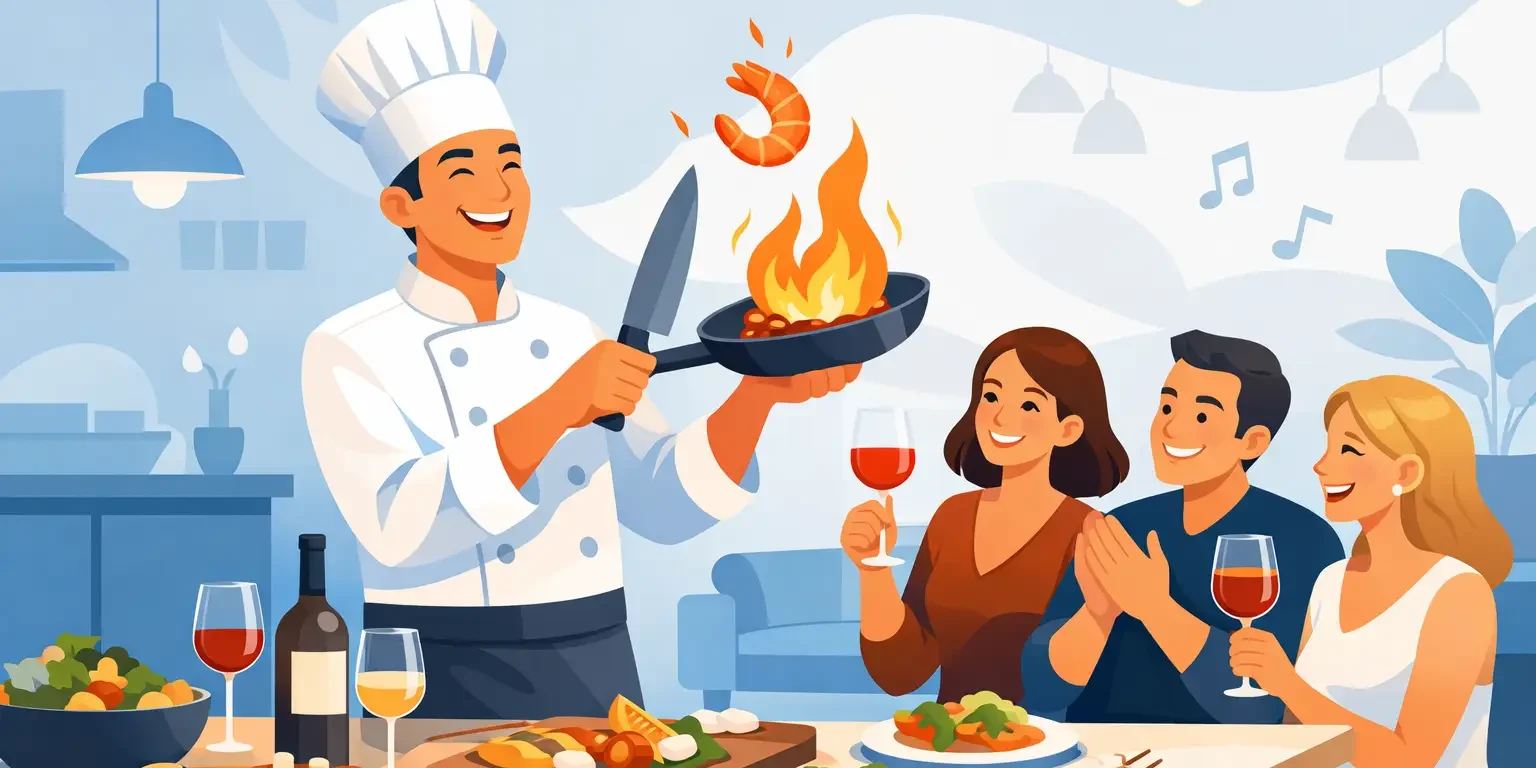 Fun Chef Entertainment for Home Gatherings Fun Chef Entertainment for Home Gatherings