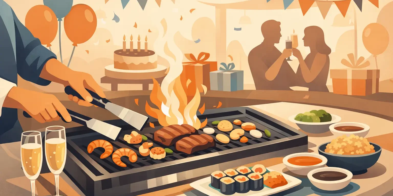 Hibachi for Milestone Celebrations at Home
