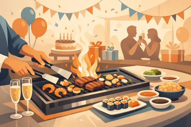 Hibachi for Milestone Celebrations at Home