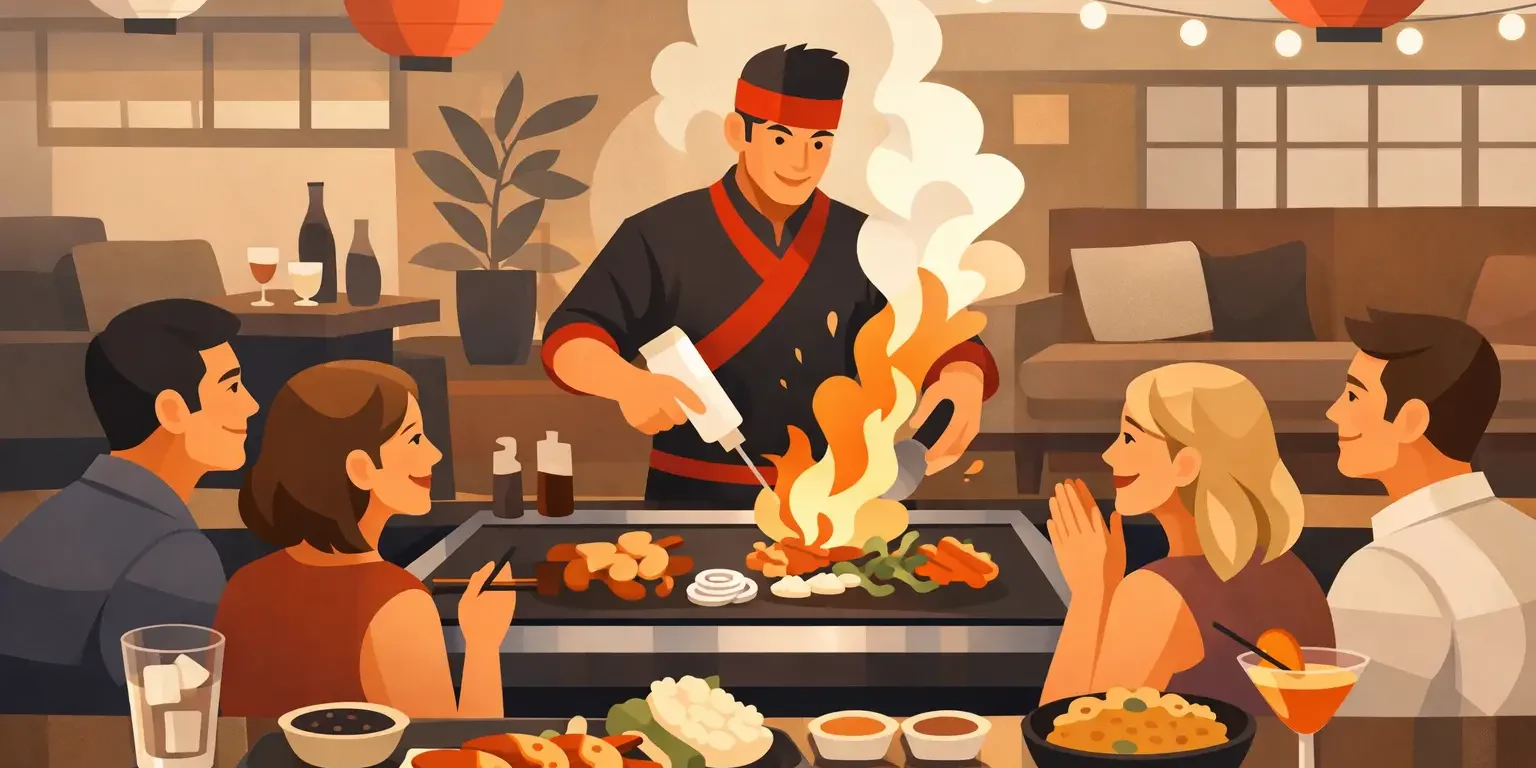 How to Plan Indoor Hibachi for a Fun Home Party