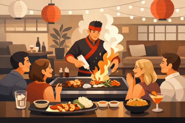 How to Plan Indoor Hibachi for a Fun Home Party