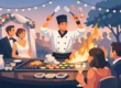 Wedding Hibachi That Keeps Guests Talking