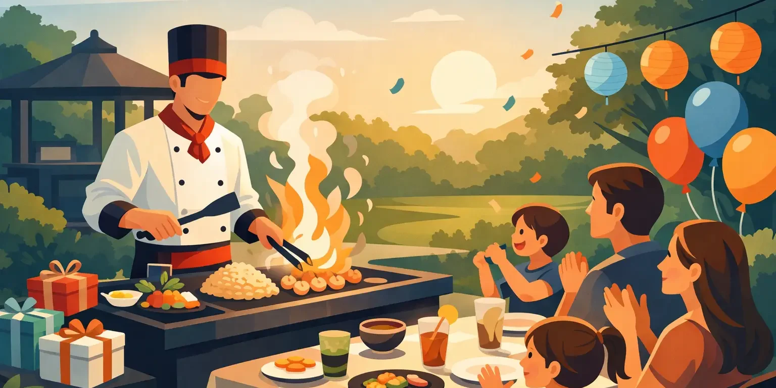 Why Onsite Hibachi for Family Celebrations Works Why Onsite Hibachi for Family Celebrations Works