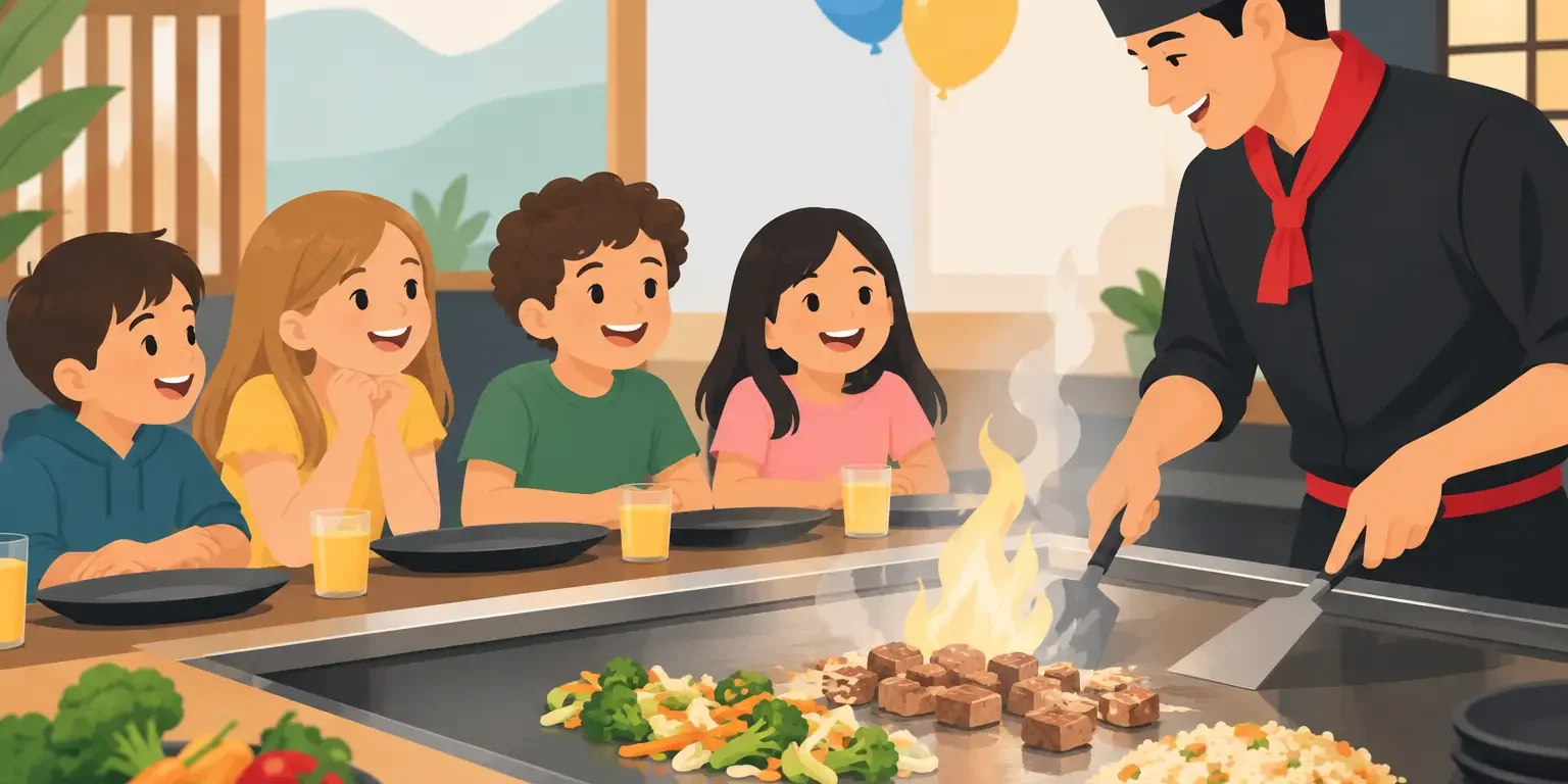 Can Teppanyaki Serve Children at Your Party?