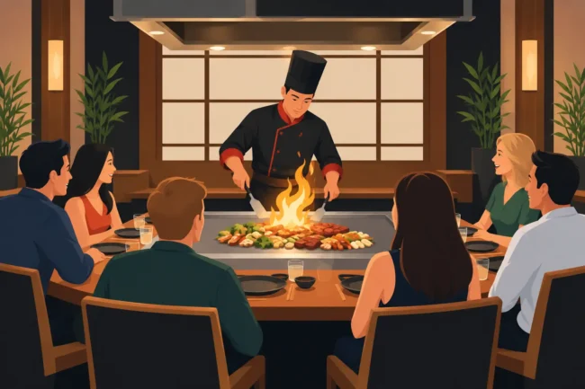 How to Seat Hibachi Guests for a Great Party